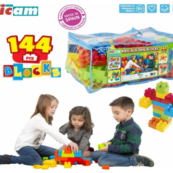 Set 144 blocuri de construcție Vicam 89