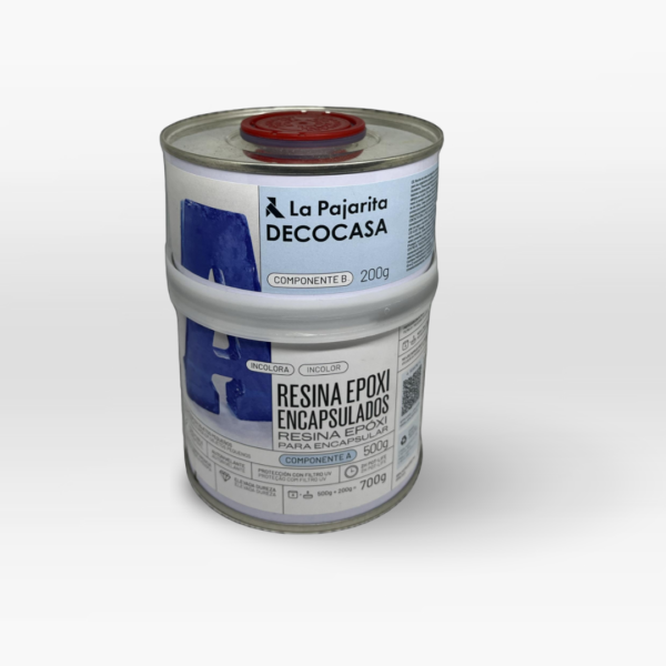 Kit rășină epoxidică bicomponent 700g La Pajarita LPA012475C