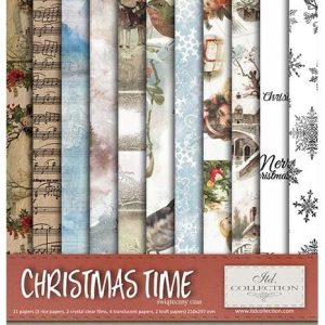 Kit creativ hârtie Christmas Time ITD MS007