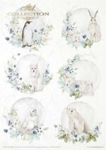 Kit creativ hârtie The world of ice porcelain ITD MS011