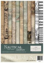 Set creativ hârtie de orez Nautical Expedition ITD MS032