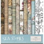 Set creativ hârtie de orez Sea Stories ITD MS033