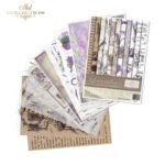 Set creativ hârtie de orez Lavander ITD MS036