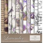 Set creativ hârtie de orez Lavander ITD MS036