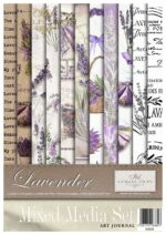 Set creativ hârtie de orez Lavander ITD MS036