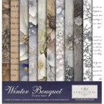 Set creativ hârtie de orez Winter Bouquet ITD MS041