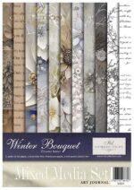 Set creativ hârtie de orez Winter Bouquet ITD MS041