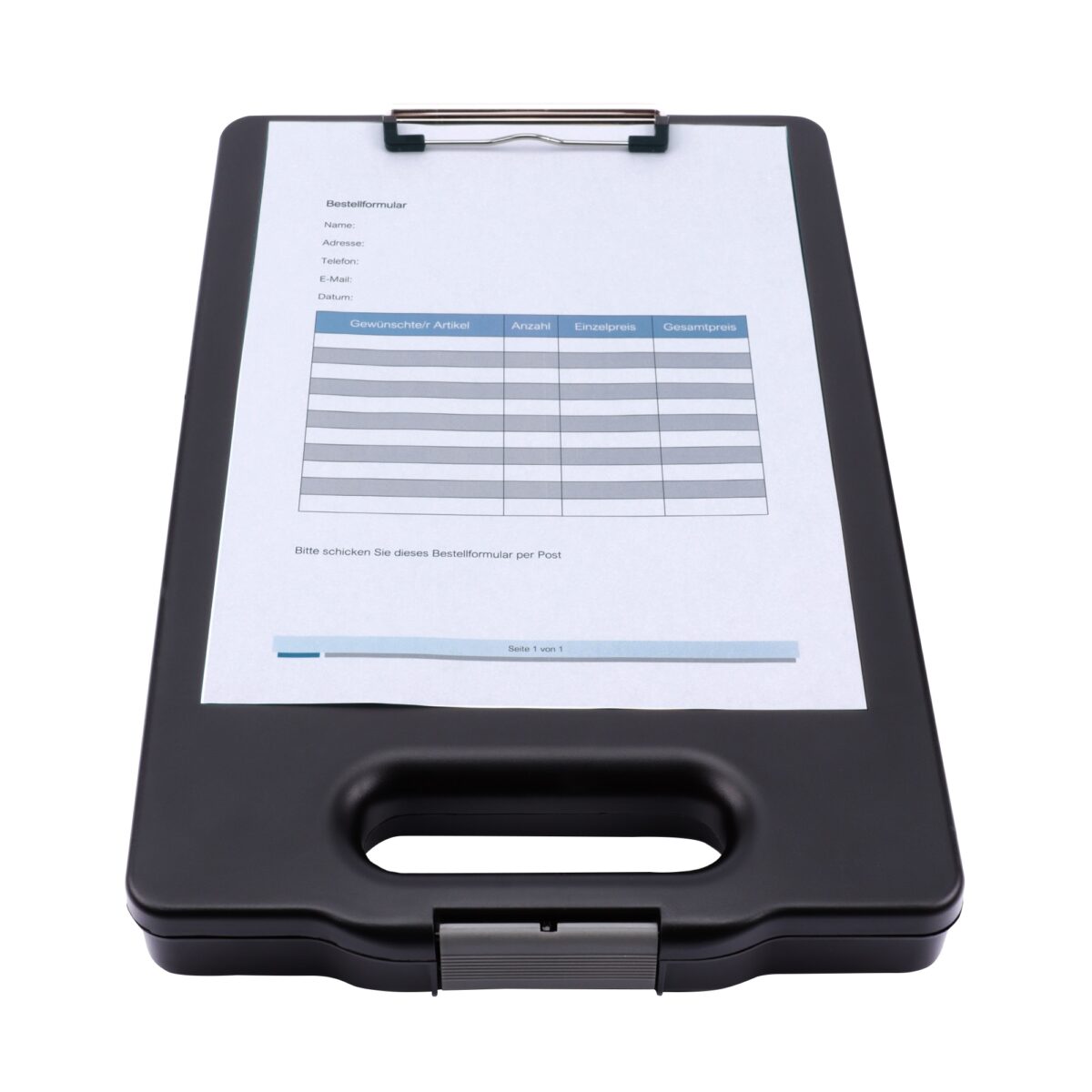 Clipboard cu compartiment A4 Genie 12490