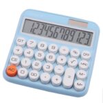 Calculator de birou 12 cifre cu alimentare dublă Genie 1277