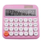 Calculator de birou 12 cifre cu alimentare dublă Genie 1277