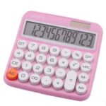 Calculator de birou 12 cifre cu alimentare dublă Genie 1277