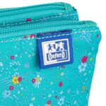 Penar etui OXFORD Floral 2 compartimente Herlitz 40015962