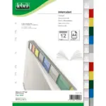 Index PP pentru cifre și culori 21x29,5mm Lebez 5412