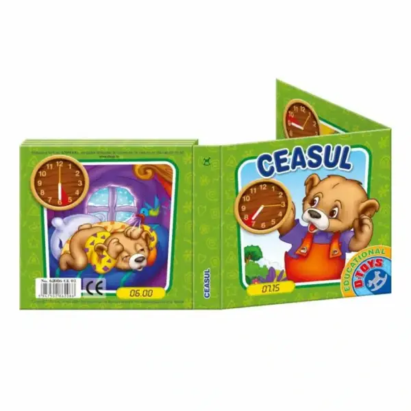 Carte Pliantă – Ceasul D-Toys 62086