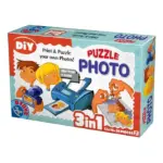 Puzzle special photo 3 în 1, fără ramă – 12,18 și 35 piese D-Toys 68798