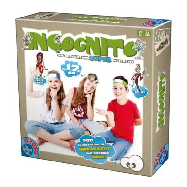 Joc Incognito – Joc de societate și de mimă D-Toys 71552