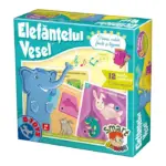 Elefănțelul Vesel – Forme, Culori, Fructe și Legume, creion muzical și 12 planșe ilustrate – Joc educativ D-Toys 71927