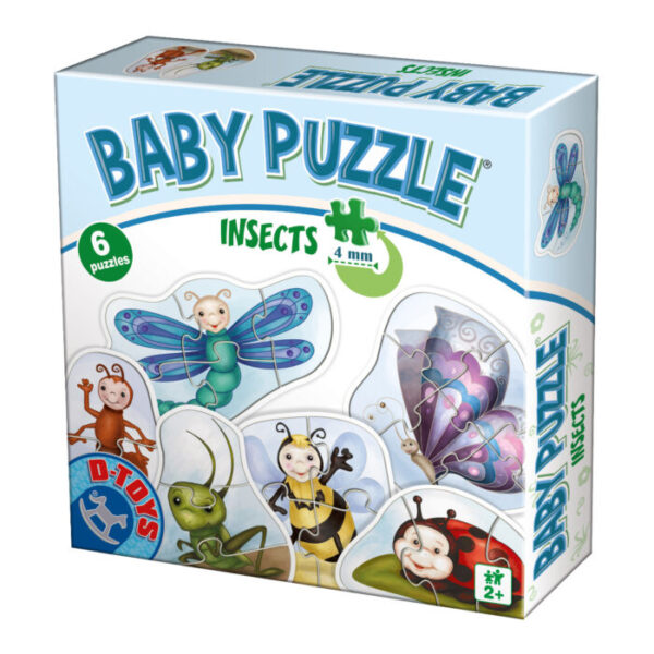 Baby Puzzle – Insecte D-Toys 75420