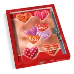 Jurnal Love and Candy cu închizătoare Lebez 80754