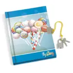 Jurnal Love and Candy cu închizătoare Lebez 80754