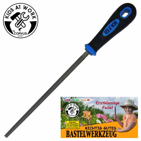 Pilă rotundă fină Corvus A600143