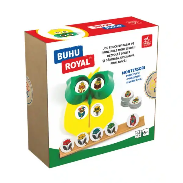 Joc de societate Buhu Royal D-Toys 75468