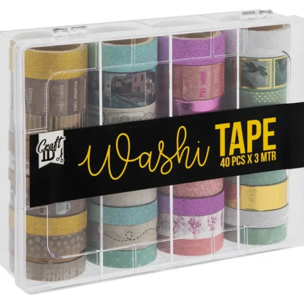 Set 40 washi tape Moxy CR0517/23GE