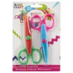 Set doua foarfeci Zig-zag 19 cm Moxi 100007