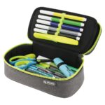 Penar etui beatBox ABC gri-galben Herlitz 50046485