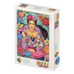 Puzzle adulți 1000 piese Groos Zselyke – Frida Kahlo D-Toys 77592