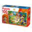 Puzzle 100 – Scufița Roșie D-Toys 76557