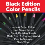 Creioane Colorate Black Edition Faber-Castell 116410