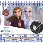 Caiet de colorat & scrijelit Frozen Totum 681439