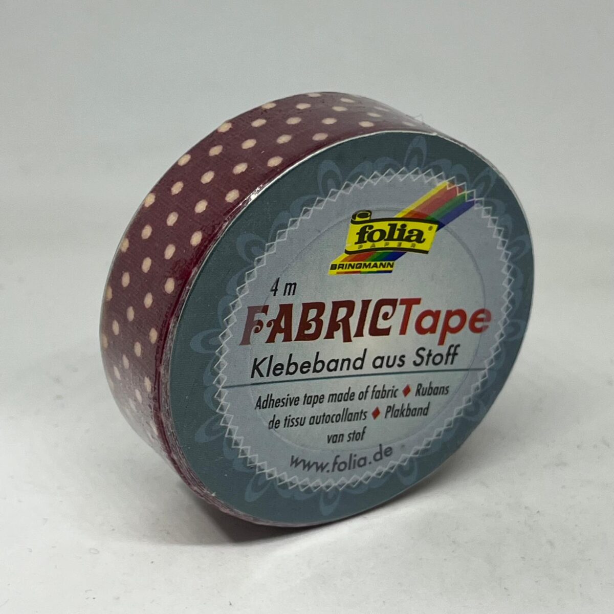 Fabric tape set 15 mm x 4 m Folia 27006