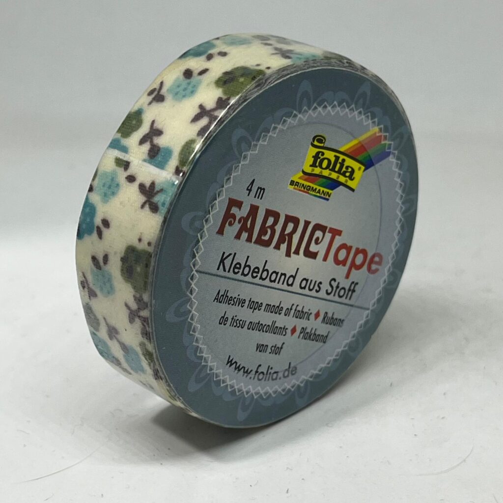 Fabric tape set 15 mm x 4 m Folia 27010