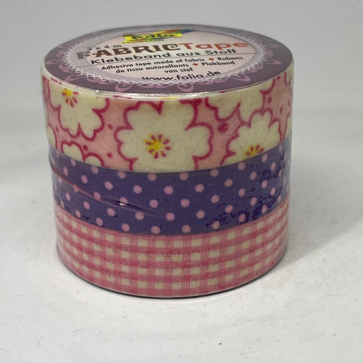 Fabric tape set 3 x 4 m Folia 27303