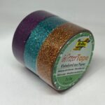 Washi tape Glitter set 3 x 5 m Folia 28501