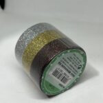 Washi tape Glitter set 3 x 5 m Folia 28504