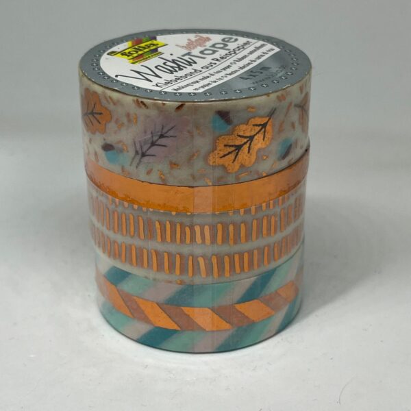 Washi tape hotfoil set 4 x 5 m Folia 26428