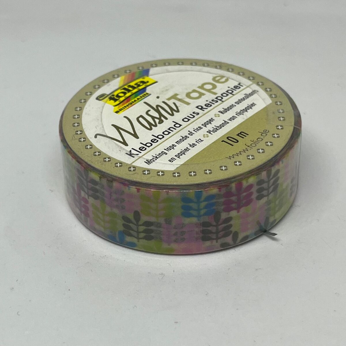 Washi tape ramuri multicolore Folia 26050