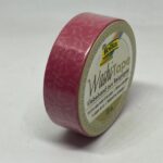 Washi tape roz motiv linii Folia 26043