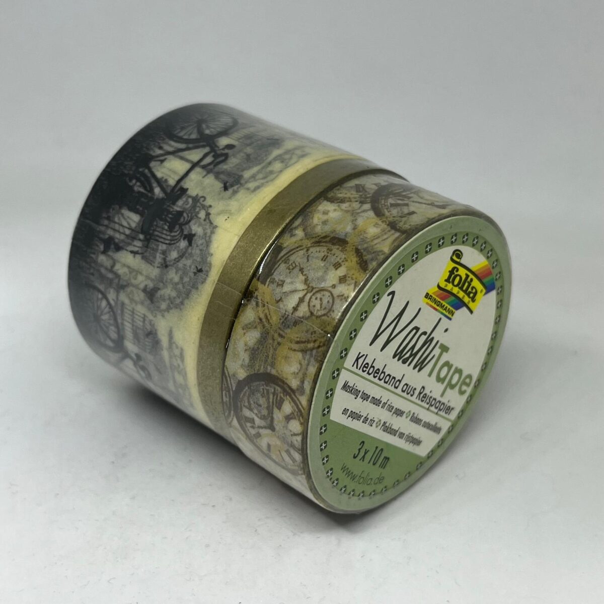 Washi tape set 3 x 10 m Folia 26301