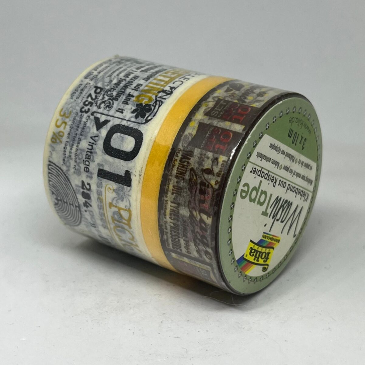 Washi tape set 3 x 10 m Folia 26302