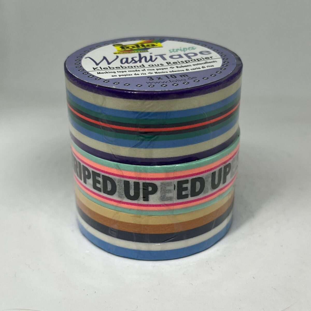 Washi tape set 3 x 10 m Folia 26444