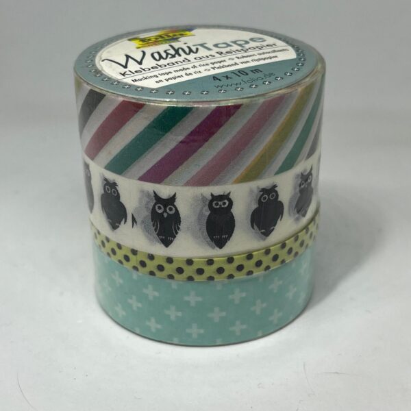 Washi tape set 4 x 10 m Folia 26411