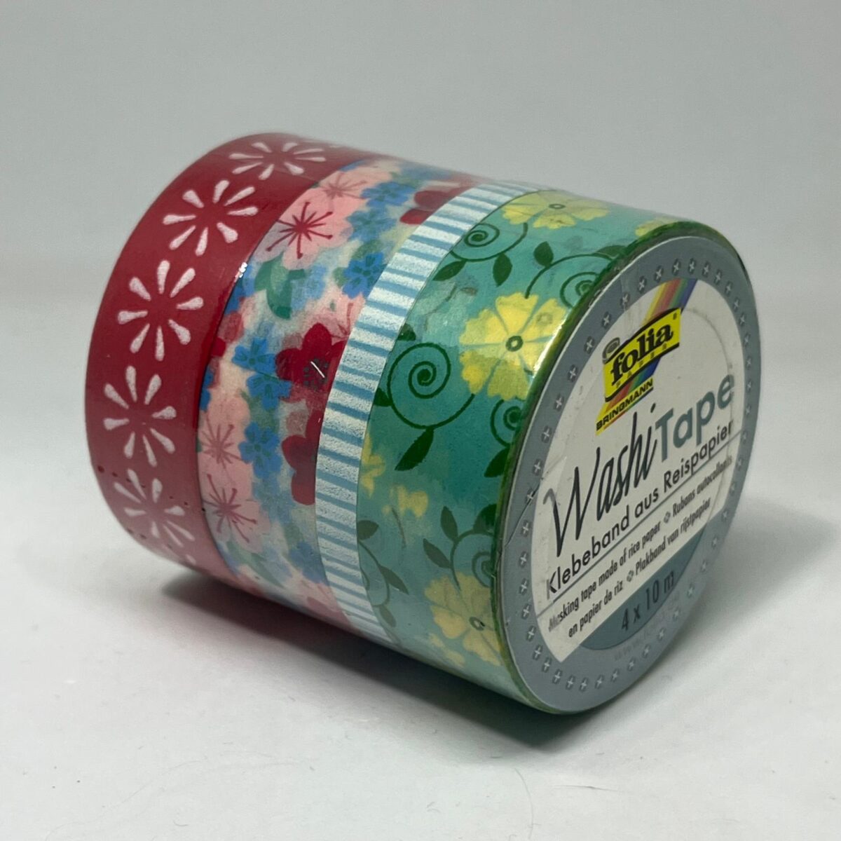 Washi tape set 4 x 10 m Folia 26412