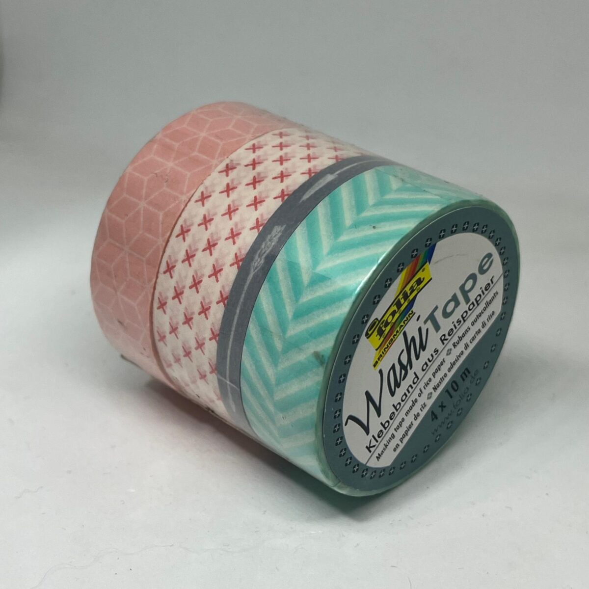 Washi tape set 4 x 10 m Folia 26420