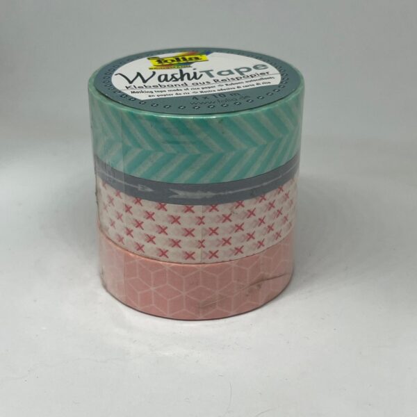 Washi tape set 4 x 10 m Folia 26420