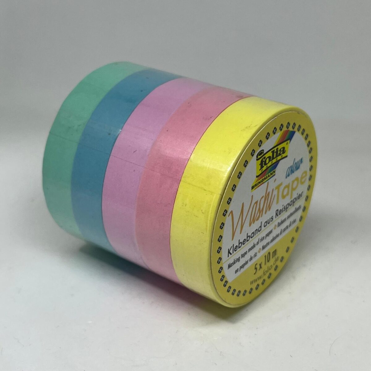 Washi tape set 5 x 10 m Folia 26439