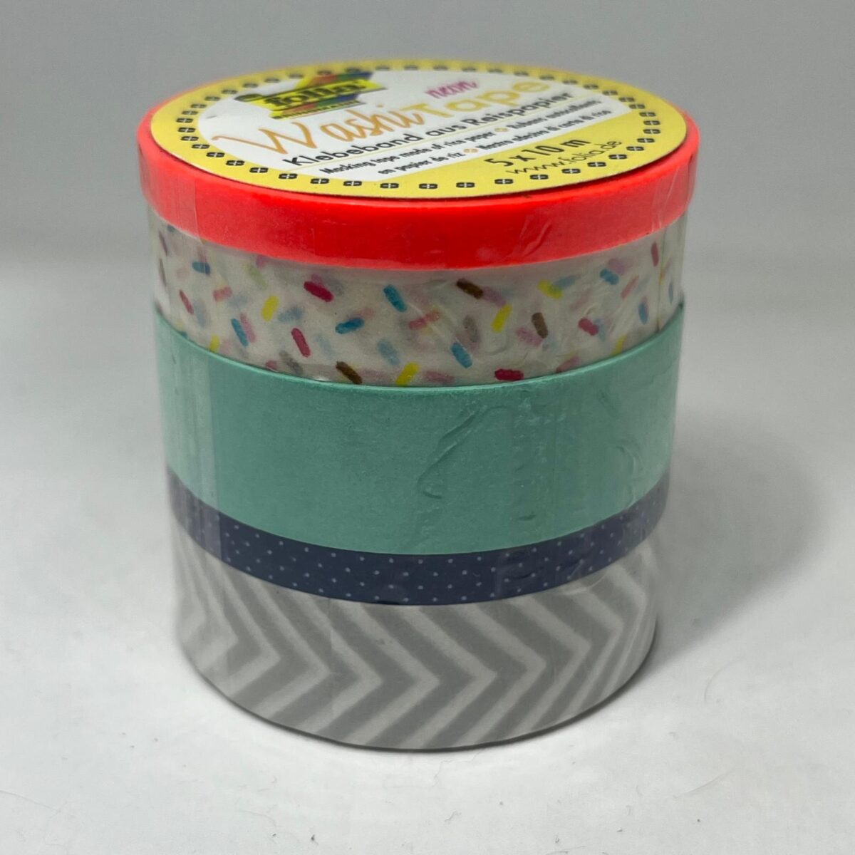 Washi tape set 5 x 10 m Folia 26440